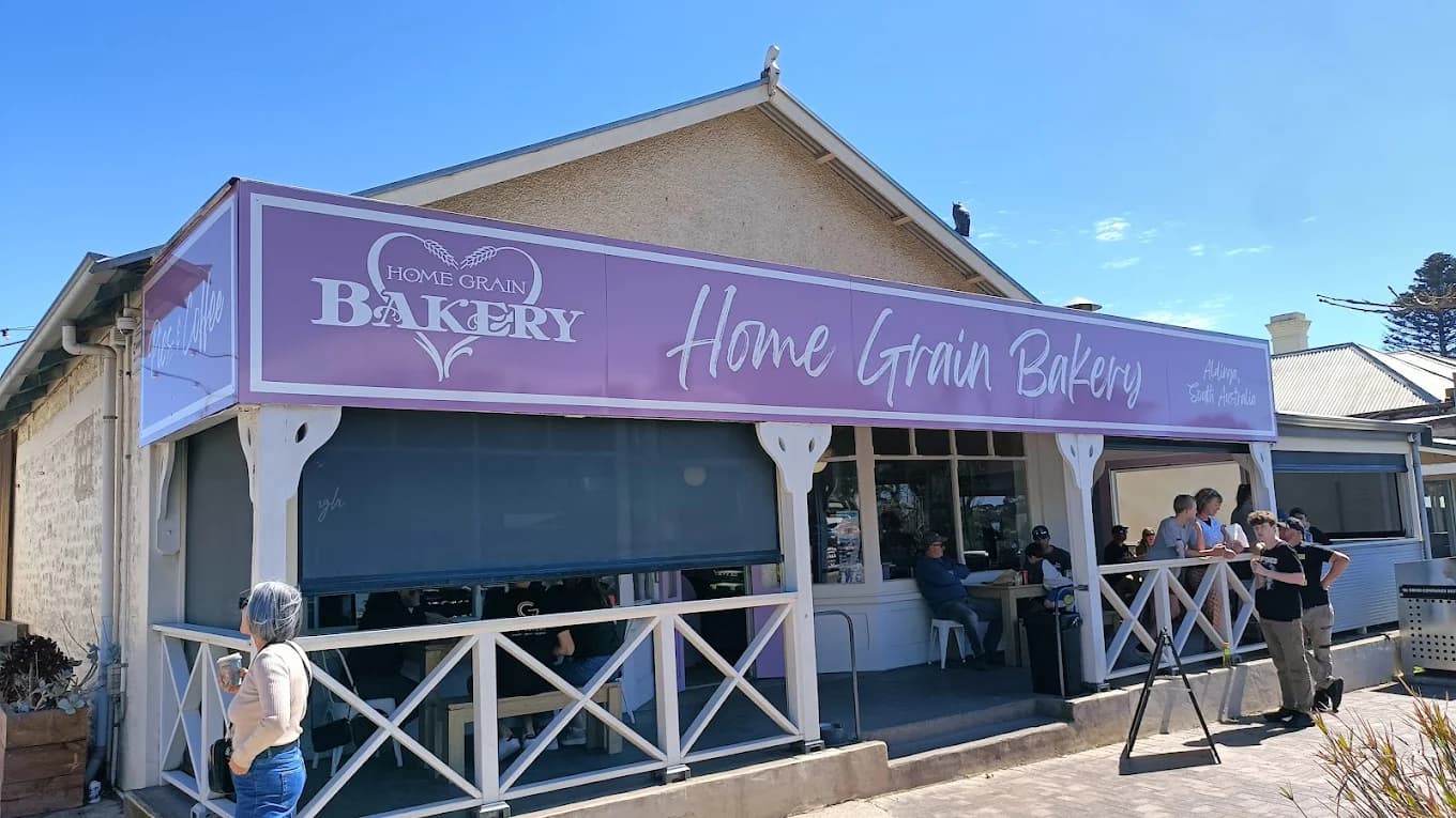 Home Grain Bakery shopfront in Aldinga